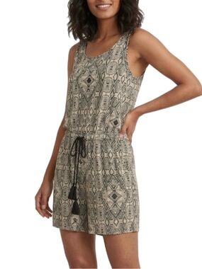 Like New M Medium Lucky Brand Women’s Jumper Jumpsuit Romper Summer Casual